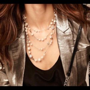 Stella & Dot Madeline Pearl Necklace
